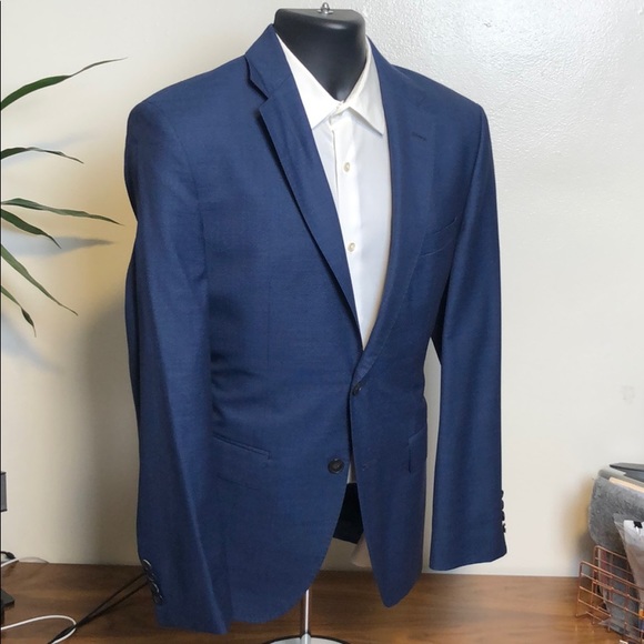 Hugo Boss Blue Full Suit 38R - Picture 4 of 4